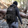 WYNEX Tactical Folding Admin Pouch, Molle Tool Bag of Laser-Cut