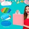 Eersida 100 Pcs Easter Plastic Shopping Bags with Handle 10