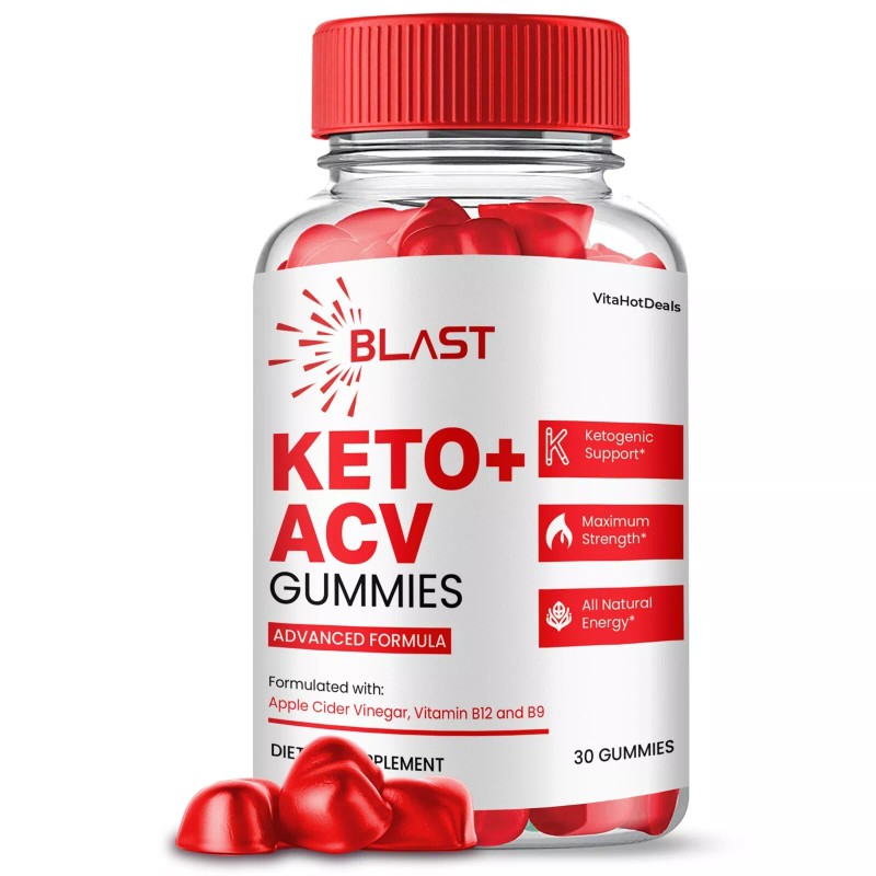 Blast Keto ACV Gummies, Max Strength Formula, BlastKeto + ACV
