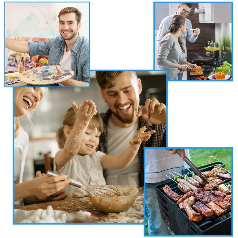 Homsolver Heavy Duty Vinyl Waterproof Apron Ultra Lightweight Industrial Apron