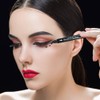 Dsaren Eyeliner Waterproof Black Liquid Eyeliner Stamp Tattoo Smudge-Resistant Durable