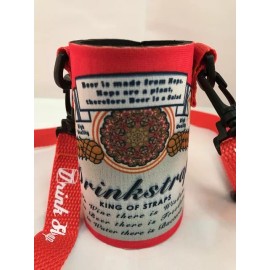 Drink Strap Koozie Holder Necklace Drinkstrap Beer Soda Can Bottle Cooler New King of Straps