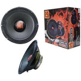 Mr. Dj COMDW-2500 1200 Watts Max P.M.P.O 12-Inch Single Magnet Woofer, 650 Peak Momentary Power Amplifier Speaker