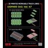 For Raifield Model 1/35 Leopard 2A5/A6/A7 3D Printer Movable Track