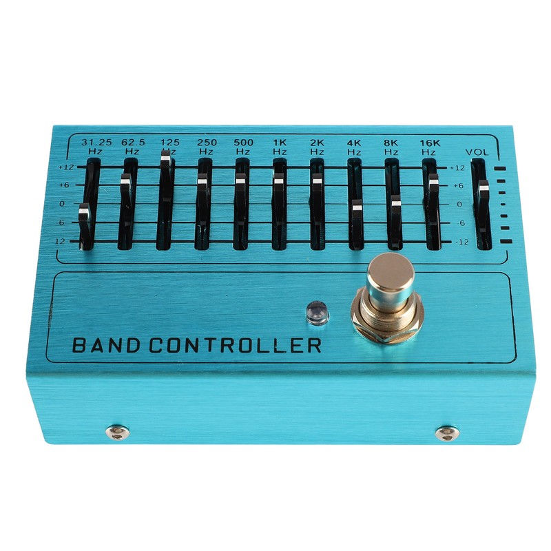 Instrument Band Controller Guitar Tone Preamplifier 10 Bands EQ Independent