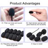 12 Pcs Headset Microphone Covers Foam, Microphone Foam Cover, Microphone