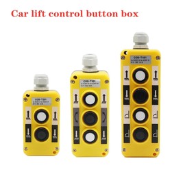 NVVVNX Industrial Remote Control Push Button Switch Crane Truck Controller Switches Control Lift Electric COB-T381 COB-281 COB-481 (Color : COB-T481)