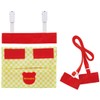 Skater ODKP2-A 2-Way Shimajiro 22 Outdoor Pocket Pouch Pochette with