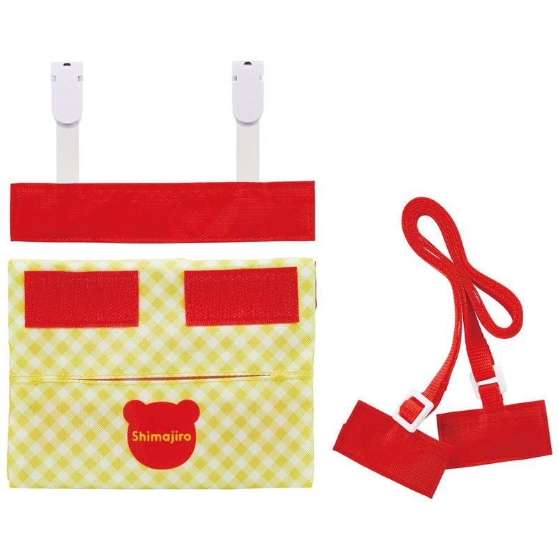 Skater ODKP2-A 2-Way Shimajiro 22 Outdoor Pocket Pouch Pochette with