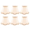 6PCS Fabric Lampshade Wall Lamp Cover Chandelier Lamp Shade for