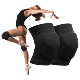 Moorle 1 Pair Knee Pads Dance, Volleyball Knee Pads Women L, Knee Pads Children, Knee Pads Handball Thickening Sponge, Knee Pads Sports, Elastic Collision Prevention Knee Pads