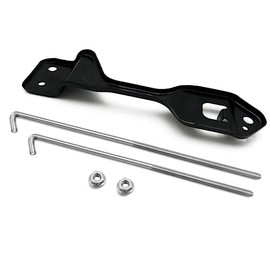 ARONOVA Battery Hold Down with 304 stainless steel J bolt Kit Compatible for Honda accord 2013-2017