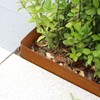 Meyoppm Corten Steel Landscape Edging 40 Inch Strips, 6-Inch Depth