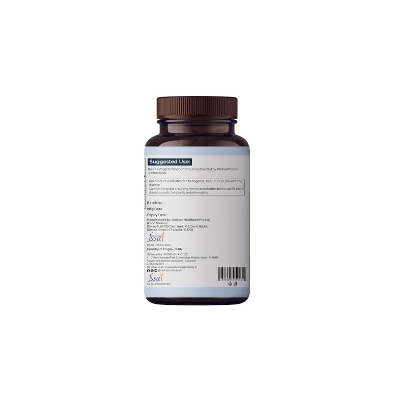 Aceite de krill Miduty de Palak Notes - Aceite de