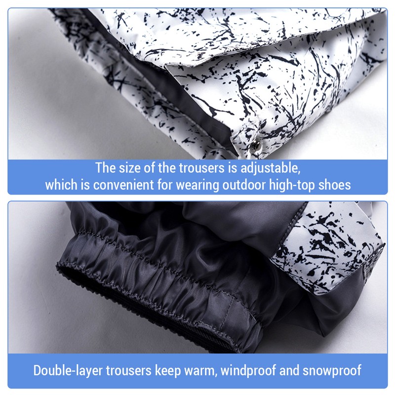 Snow Pants Kids Waterproof Warm Ski Pants For Boys /