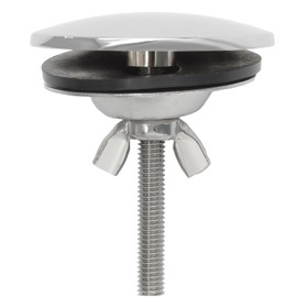 Uenhoy 2 Pcs Kitchen Sink Hole Cover 2 Inch Stainless Steel Faucet Hole Cover for Kitchen Sink, Tap Hole Plate Stopper Cover, Silver