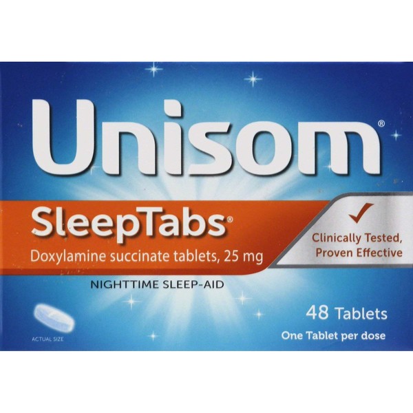 Unisom SleepTabs 48 Tablets (Pack of 3)
