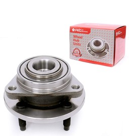 FKG 513205 (4 Lugs Non ABS Models) Front Wheel Bearing Hub Assembly fit for 2005-2010 Chevy Cobalt, 2003-2007 Saturn ION, 2005-2006 Pontiac Pursuit, 2007-2009 Pontiac G5