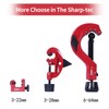 Sharp-Tec 3-28mm Tube Cutter, Adjustable Aluminum Alloy Pipe Cutter for