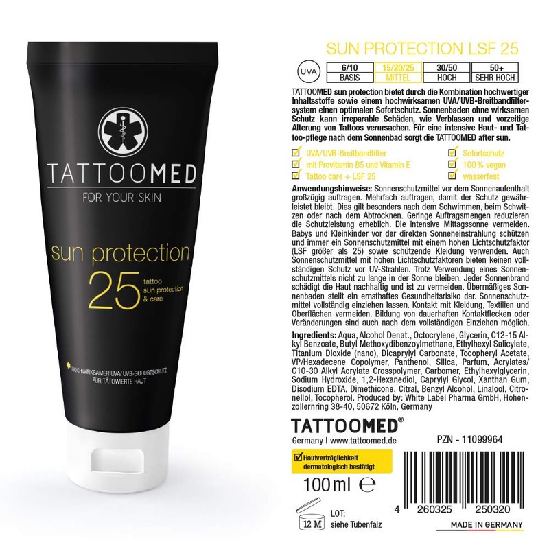 TattooMed Tattoo Protection Pool Kit Lite - Economy Bundle (Sun