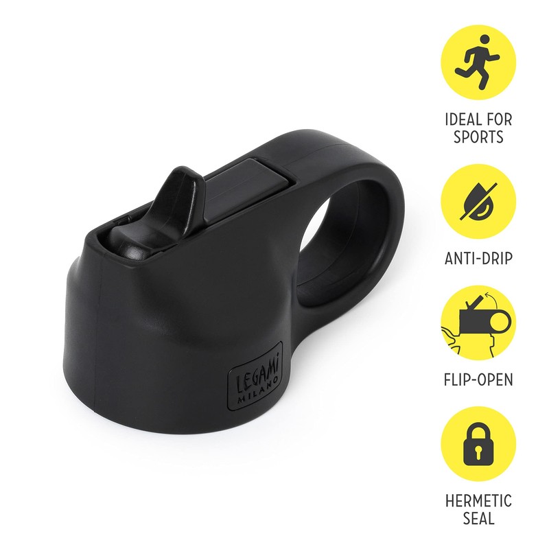 Legami - Sport Lid with Spout, 7.8 x 4.5 cm,