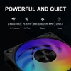 SAMA A60L Dual Tower CPU Air Cooler, 6 Heat Pipes,
