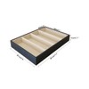 Premium Quality Sunglasses Eyewear 4-Slot Tray Organizer Display Dark Blue