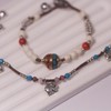 Handmade Nepalese Bracelet with Elephant Charm - Adjustable Tibetan Buddhist