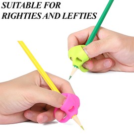 BDEPSTR 8 Pieces Kids Writing Aid Pencil Grip for Kids Writing Posture Corrector Kids Writing Finger Guide