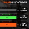 4.9ft Resistance Bands Set, Stretch Bands for Working Out, Elastic