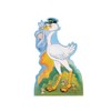 Cardboard People Stork with Baby Boy Life Size Cardboard Cutout