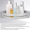 Wall Storage Rack Aluminum Corner Shower Caddies Wall Mounted Bathroom