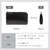 Mura Clutch Bag, Men's, Genuine Leather, Cordovan Style, L-Shaped Zipper,