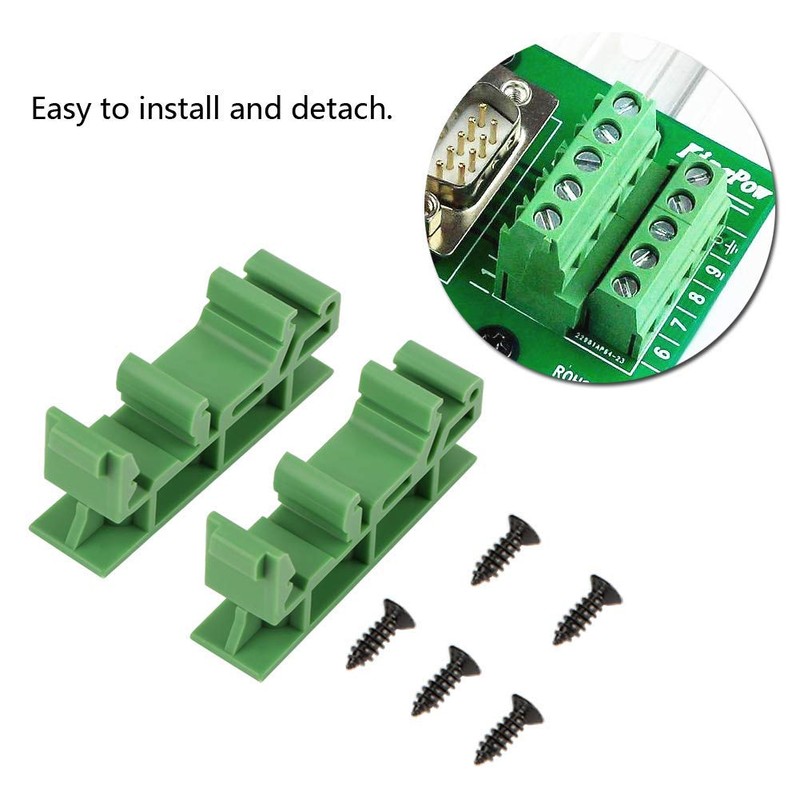 PCB DIN C45 Rail Adaptor / PCB Mounting Bracket /