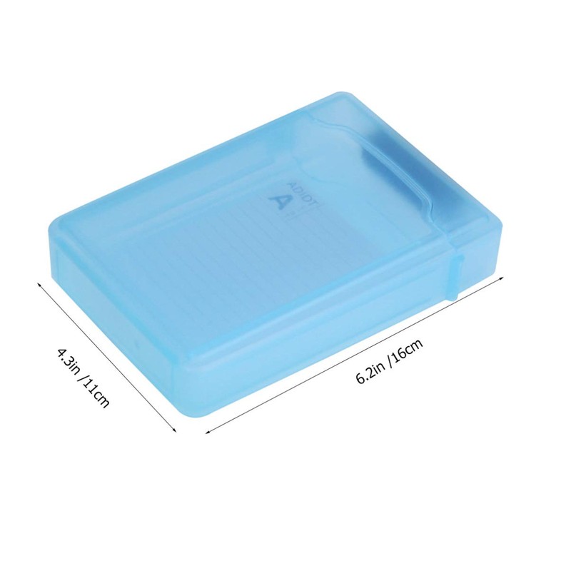 Hard Drive Disk Protective Box - 5 Pack 3.5 Inch
