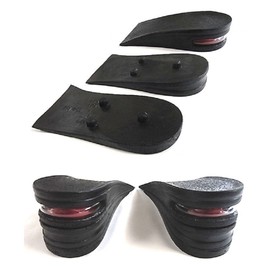3 Tier 2.4 inches (6 cm) UP Half Type Secret Insole Air Lift Sole