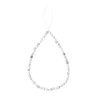 OAIITE Semi-Precious Gem Stones Beaded Phone Charm Cell Phone Lanyard