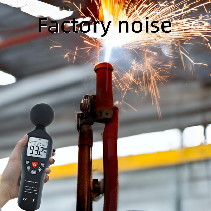 Digital Sound Level Meter 30-130dB Range High Accuracy A C