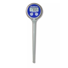 DeltaTrak 11070 Bundle Digital Probe Auto-Cal 11040 Thermometer w/ Alcohol Pads