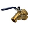 American Valve M74QT 3/4" Quarter Turn Sillcock FIP, 3/4-Inch