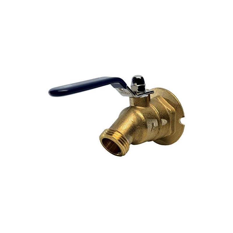 American Valve M74QT 3/4" Quarter Turn Sillcock FIP, 3/4-Inch