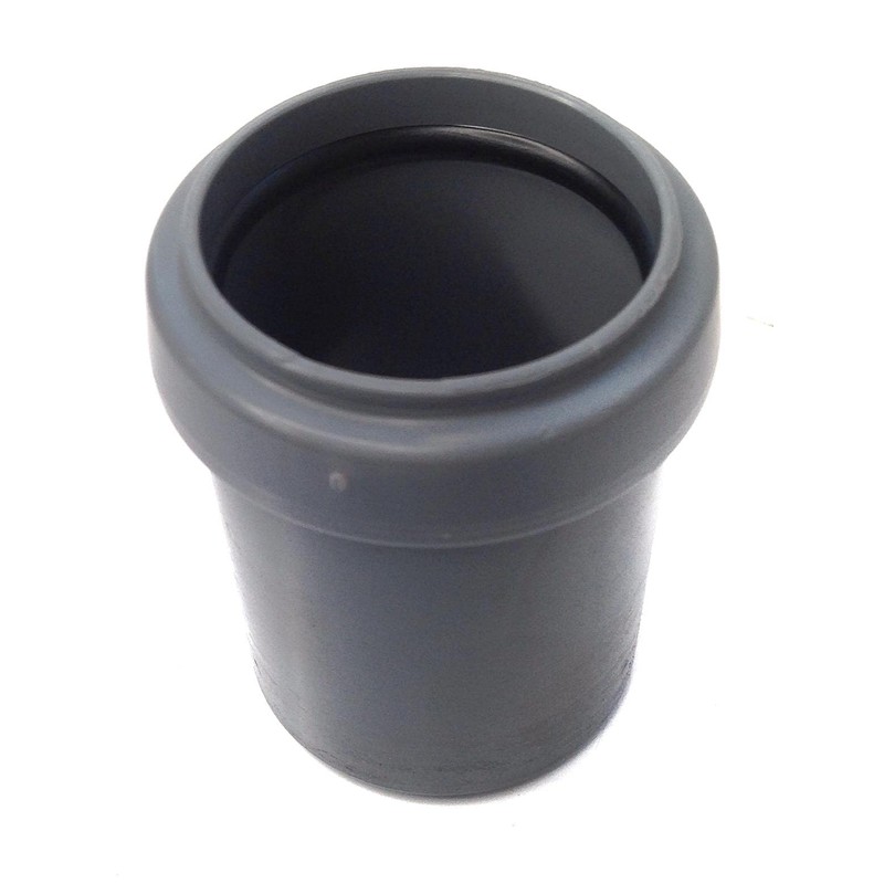 FLOPLAST 40mm x 32mm Grey Pushfit Waste Pipe Reducer