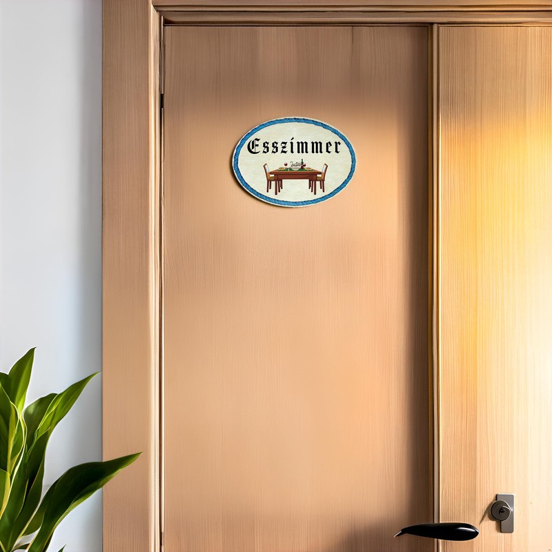 Kaltner Präsente Gift Idea Wooden Gift Item Decorative Door Sign