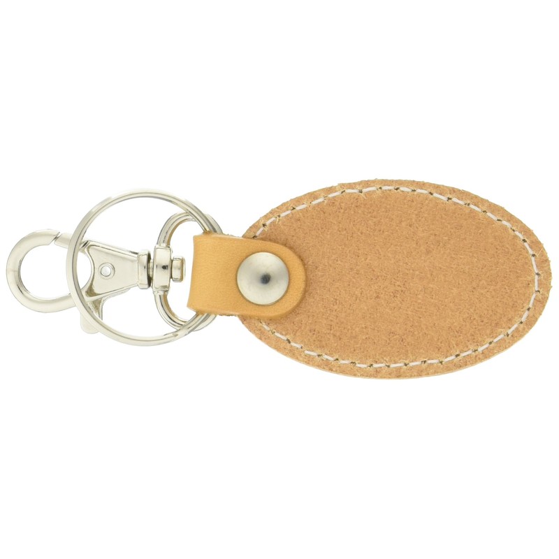 Kawasaki Oval Leather Key Chain N J70020145
