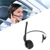 Trucker Bluetooth Headset, Single Ear Telephone Headset with Noise Cancelling