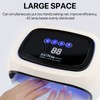 Nail Lamp 108W 4 Modes 42pcs Light Chips Professional LED