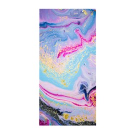 Rifuli Summer Microfiber Beach Towel, Double Sided Velvet Quick Dry Bath Towel, Square Beach Towel, Microfiber Towel Guest Towels Turquoise (C, One Size)