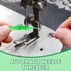 LFCFBH 70 PCS Upgraded Automatic Needle Threaders, Fish Mouth Sewing