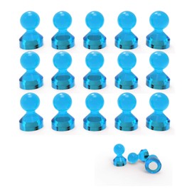 Ant Mag Neodymium Magnets Pins D11 mm Strong Magnets for Fridge Whiteboards Calendar Cards in School and Office Pack of 18