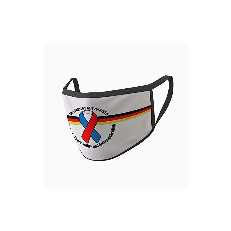 Copytec #34666 Police Fire Brigade Rescue Force Nose Germany Solidarity